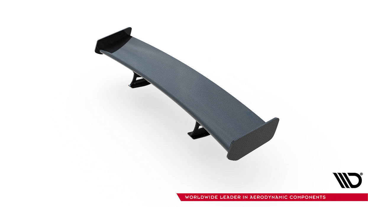 Maxton Design Carbon Spoiler With Internal Brackets Uprights + LED Audi A3 / A3 S-Line / S3 / RS3 Sedan 8V / 8V Facelift