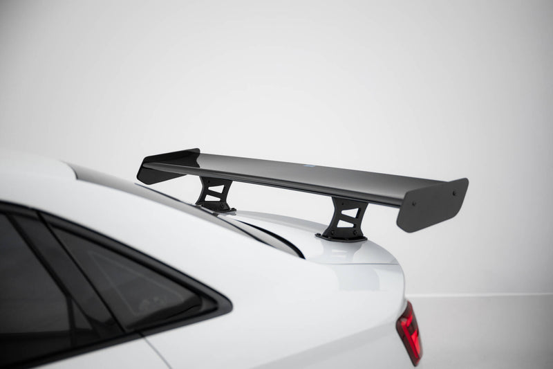 Maxton Design Carbon Spoiler With Internal Brackets Uprights + LED Audi A3 / A3 S-Line / S3 / RS3 Sedan 8V / 8V Facelift