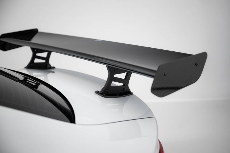 Maxton Design Carbon Spoiler With Internal Brackets Uprights + LED Audi A3 / A3 S-Line / S3 / RS3 Sedan 8V / 8V Facelift