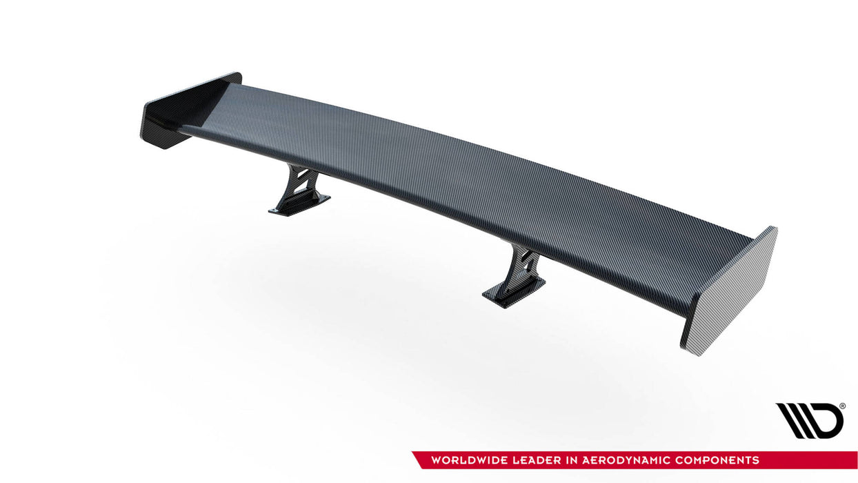 Maxton Design Carbon Spoiler With Internal Brackets Uprights + LED Audi A5 Coupe 8T