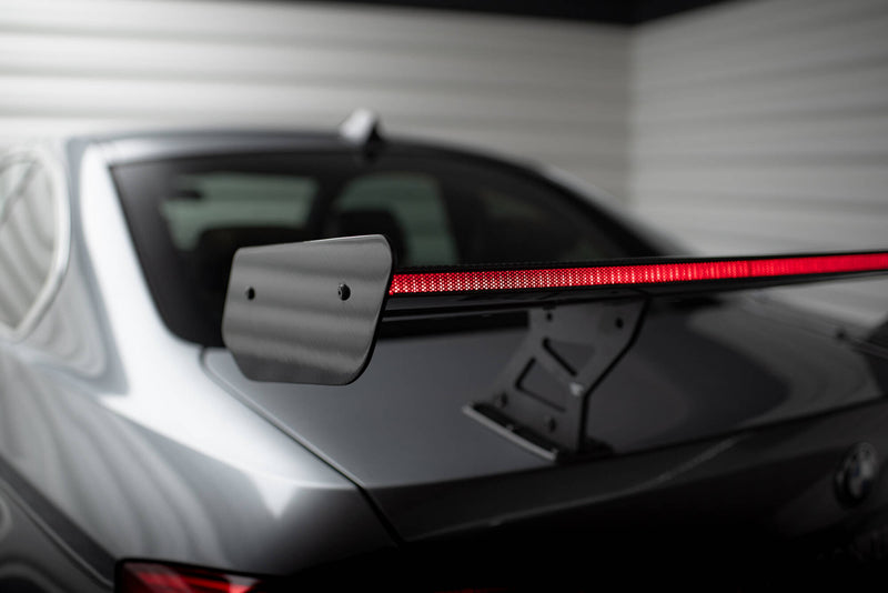 Maxton Design Carbon Spoiler With Internal Brackets Uprights + LED BMW 3 / M3 Coupe E92