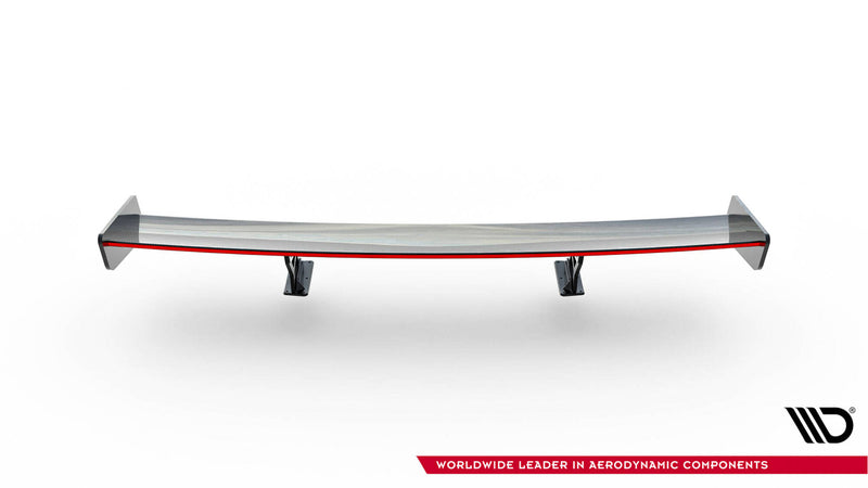 Maxton Design Carbon Spoiler With Internal Brackets Uprights + LED BMW 3 / M3 Coupe E92