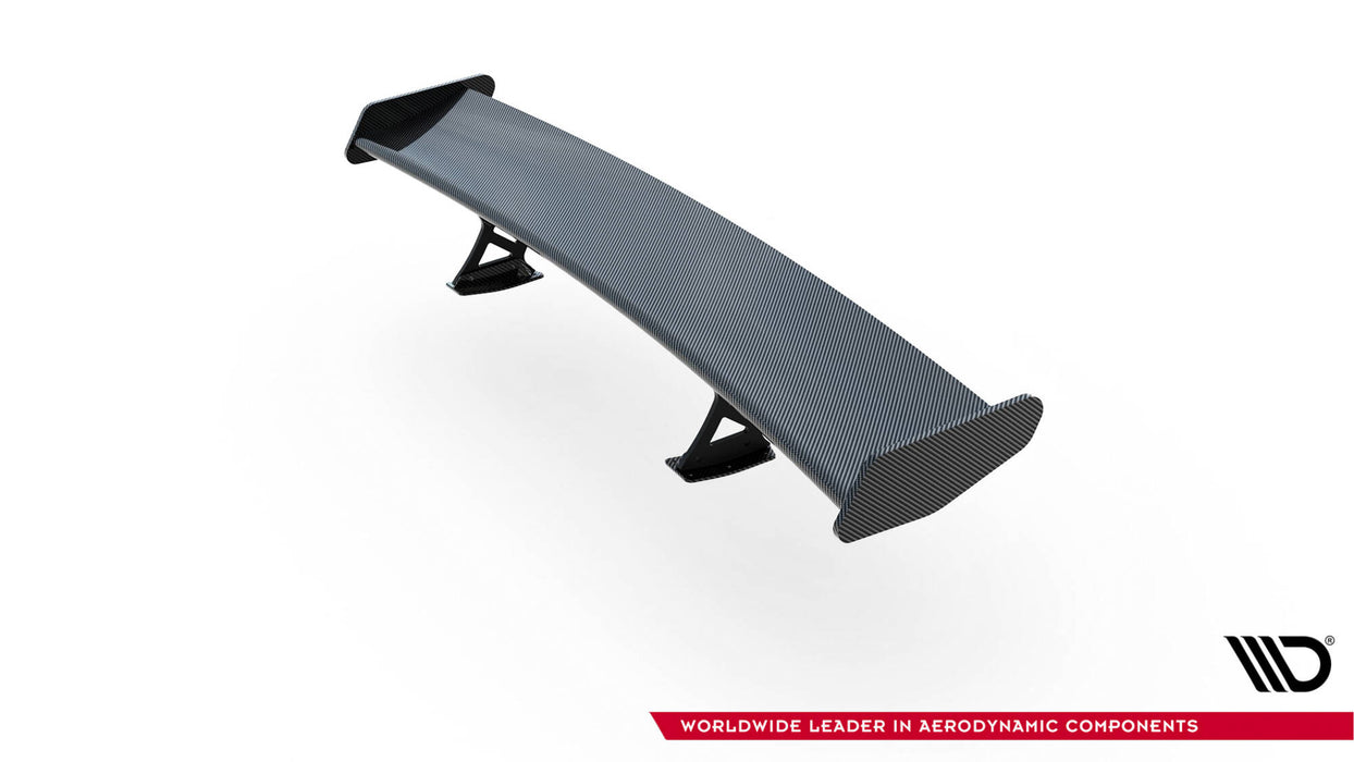 Maxton Design Carbon Spoiler With Internal Brackets Uprights + LED BMW 4 F32 / 4 F32 M-Pack Coupe