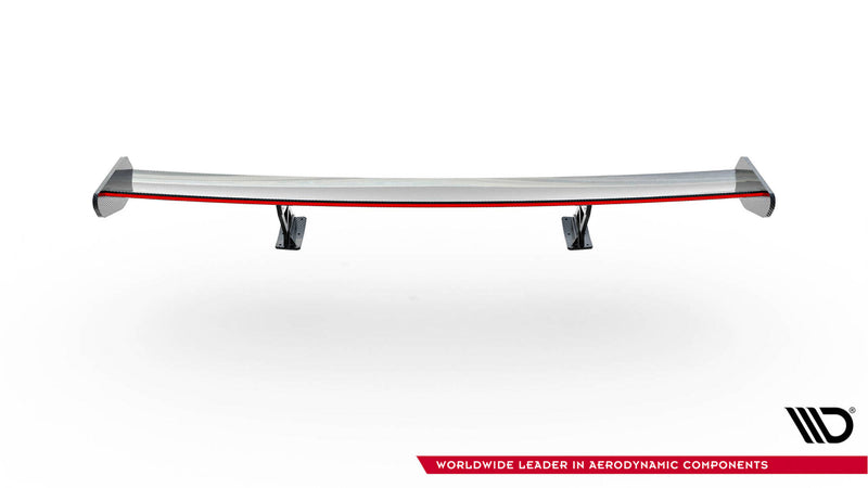 Maxton Design Carbon Spoiler With Internal Brackets Uprights + LED BMW 4 F32 / 4 F32 M-Pack Coupe