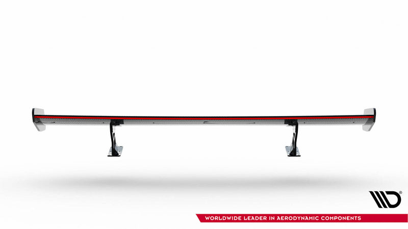 Maxton Design Carbon Spoiler With Internal Brackets Uprights + LED BMW 5 / M5 Sedan G30 / F90