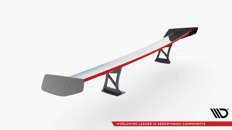 Maxton Design Carbon Spoiler With Internal Brackets Uprights + LED BMW M2 F87 / 2 / 2 M-Pack F22