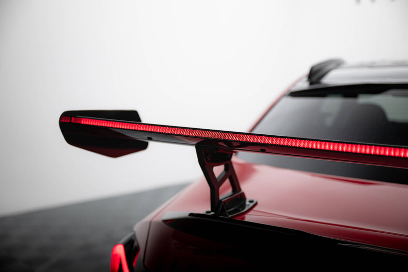 Maxton Design Carbon Spoiler With Internal Brackets Uprights + LED BMW M2 G87