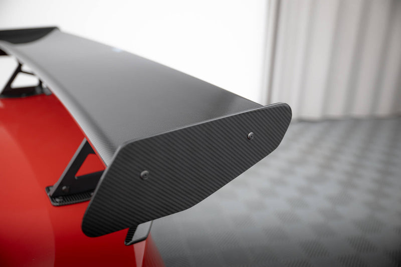 Maxton Design Carbon Spoiler With Internal Brackets Uprights + LED BMW M2 G87