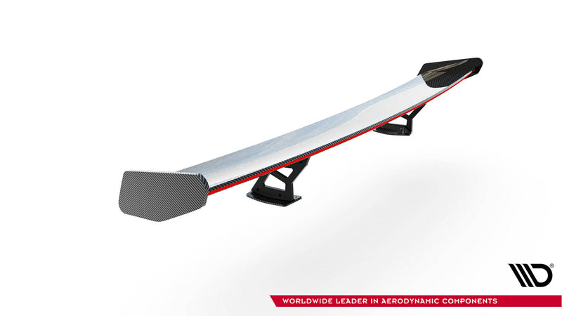Maxton Design Carbon Spoiler With Internal Brackets Uprights + LED BMW M2 G87