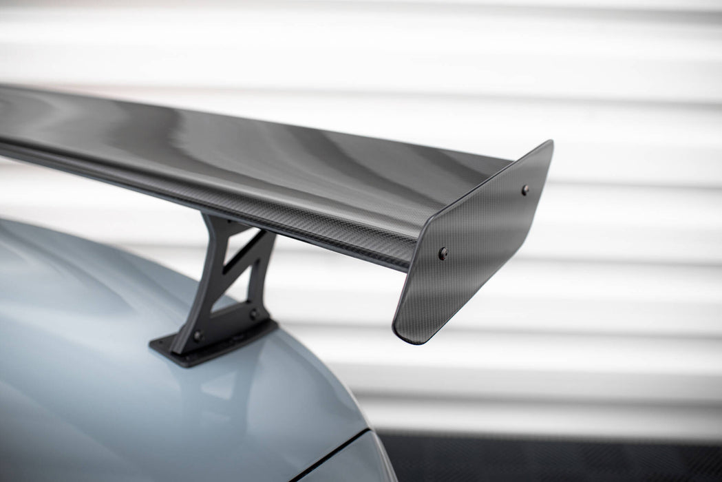 Maxton Design Carbon Spoiler With Internal Brackets Uprights + LED BMW M3 G80 / M340i G20 / 3 M-Pack G20 / 3 Standard G20