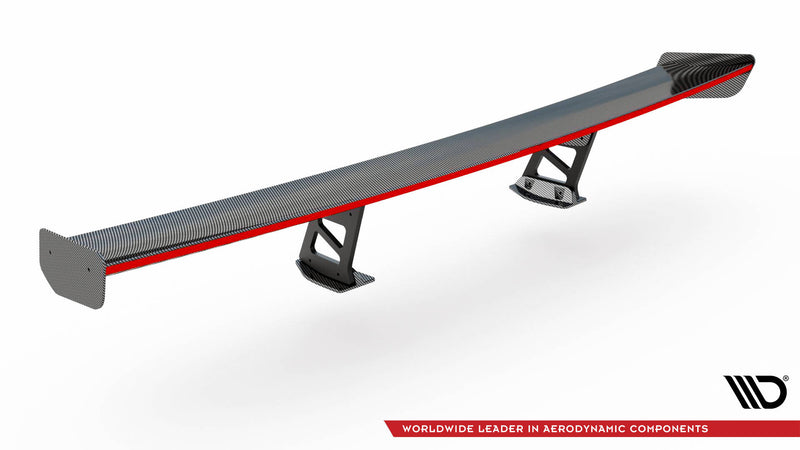 Maxton Design Carbon Spoiler With Internal Brackets Uprights + LED BMW M3 G80 / M340i G20 / 3 M-Pack G20 / 3 Standard G20