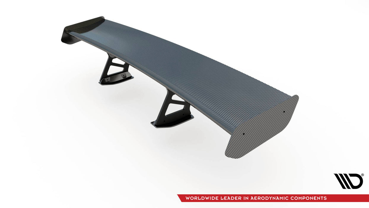 Maxton Design Carbon Spoiler With Internal Brackets Uprights + LED BMW M3 G80 / M340i G20 / 3 M-Pack G20 / 3 Standard G20