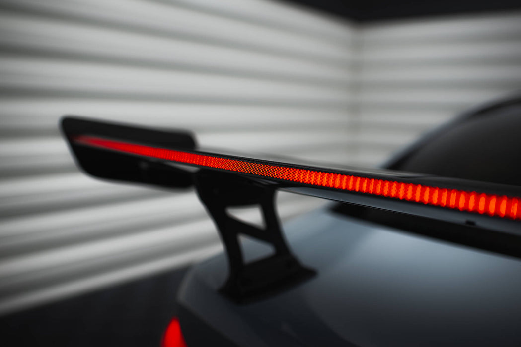 Maxton Design Carbon Spoiler With Internal Brackets Uprights + LED BMW M3 G80 / M340i G20 / 3 M-Pack G20 / 3 Standard G20