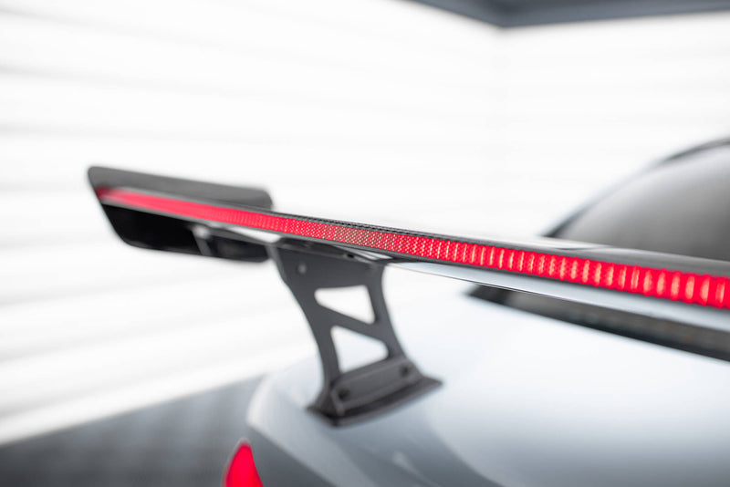 Maxton Design Carbon Spoiler With Internal Brackets Uprights + LED BMW M3 G80 / M340i G20 / 3 M-Pack G20 / 3 Standard G20