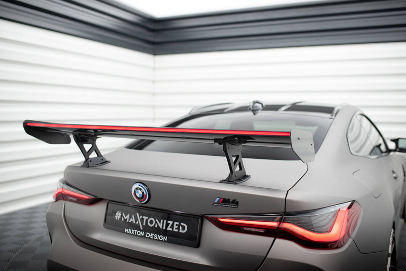 Maxton Design Carbon Spoiler With Internal Brackets Uprights + LED BMW M4 G82 / G82 Facelift / M440i / 4 M-Pack G22 / G22 Facelift