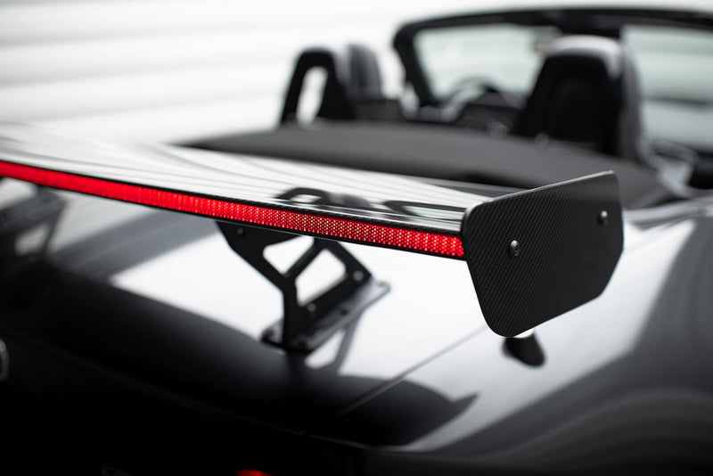 Maxton Design Carbon Spoiler With Internal Brackets Uprights + LED Mazda MX-5 ND (Mk4)
