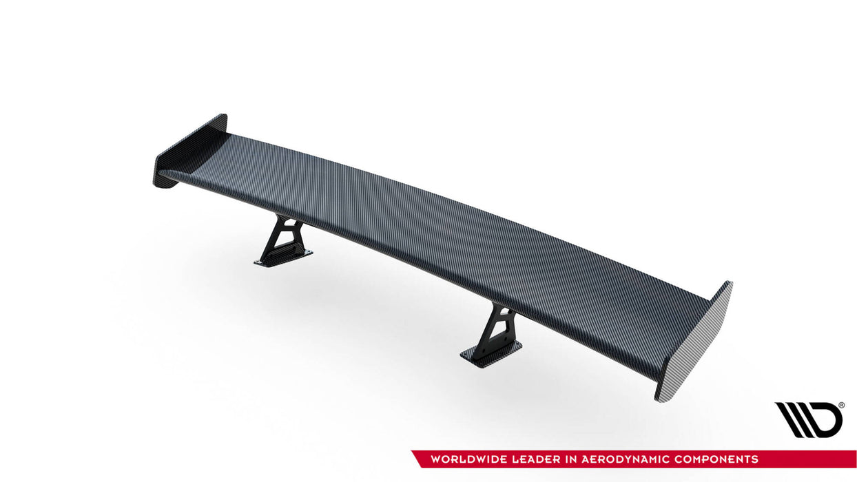 Maxton Design Carbon Spoiler With Internal Brackets Uprights + LED Mercedes-Benz CLA Coupe C118 / C118 Facelift