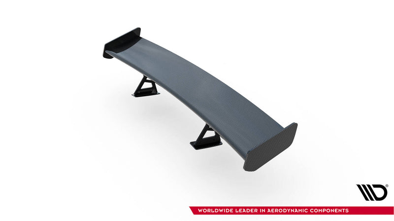 Maxton Design Carbon Spoiler With Internal Brackets Uprights + LED Mercedes-Benz CLA Coupe C118 / C118 Facelift