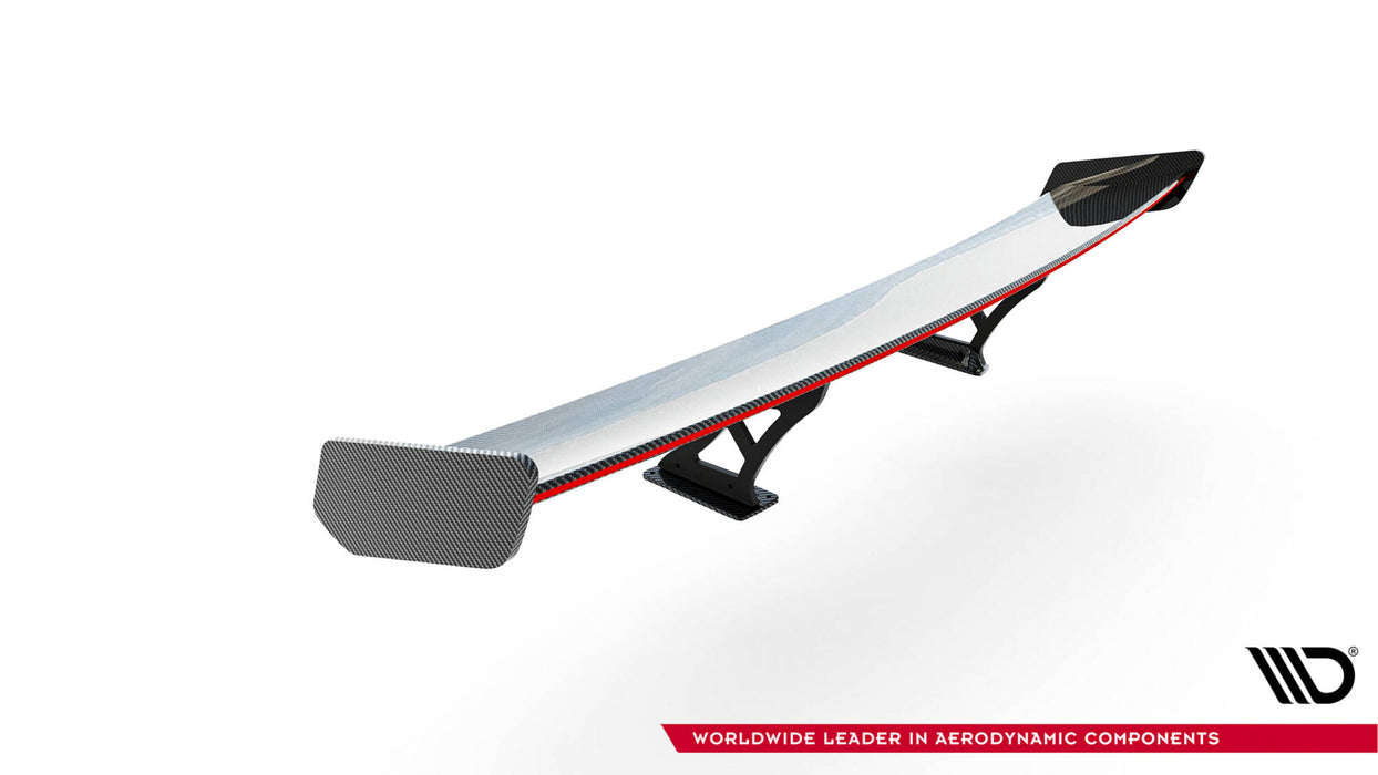 Maxton Design Carbon Spoiler With Internal Brackets Uprights + LED Toyota GR86 / Subaru BRZ Mk2