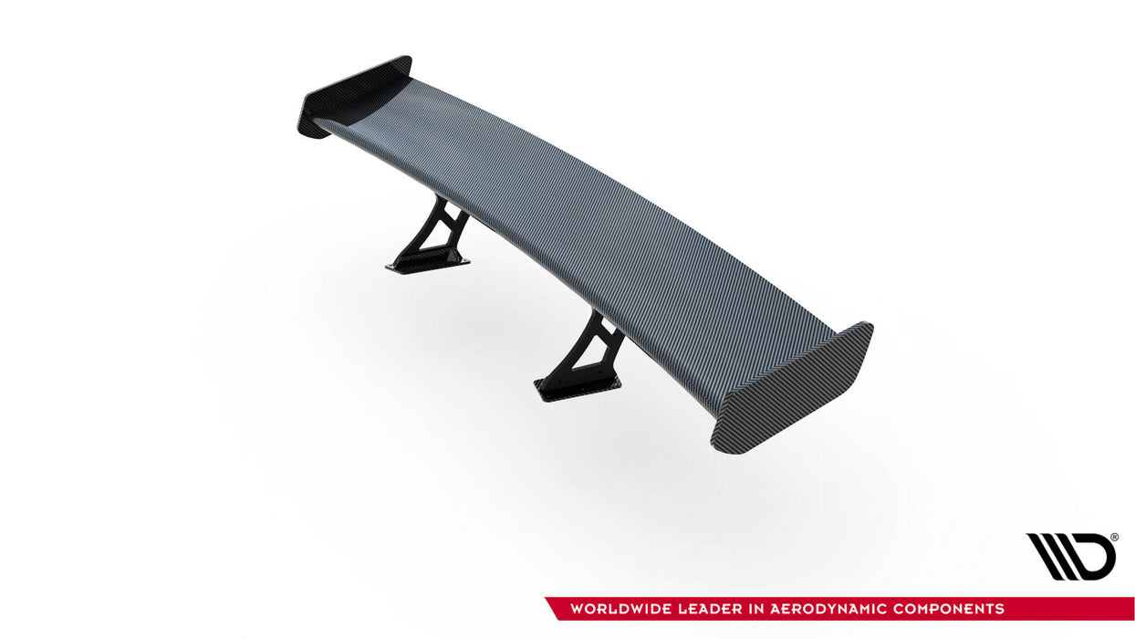 Maxton Design Carbon Spoiler With Internal Brackets Uprights + LED Toyota GR86 / Subaru BRZ Mk2