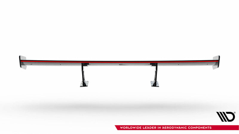 Maxton Design Carbon Spoiler With Internal Brackets Uprights + LED Toyota GR86 / Subaru BRZ Mk2