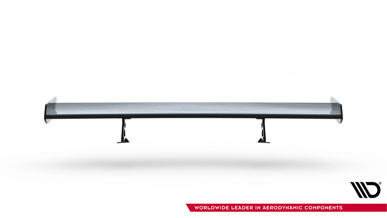 Maxton Design Carbon Spoiler With Internal Brackets Uprights + LED Volkswagen Jetta GLI Mk7