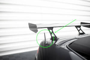 Maxton Design Carbon Spoiler With Internal Brackets Uprights  Mazda MX-5 ND (Mk4)
