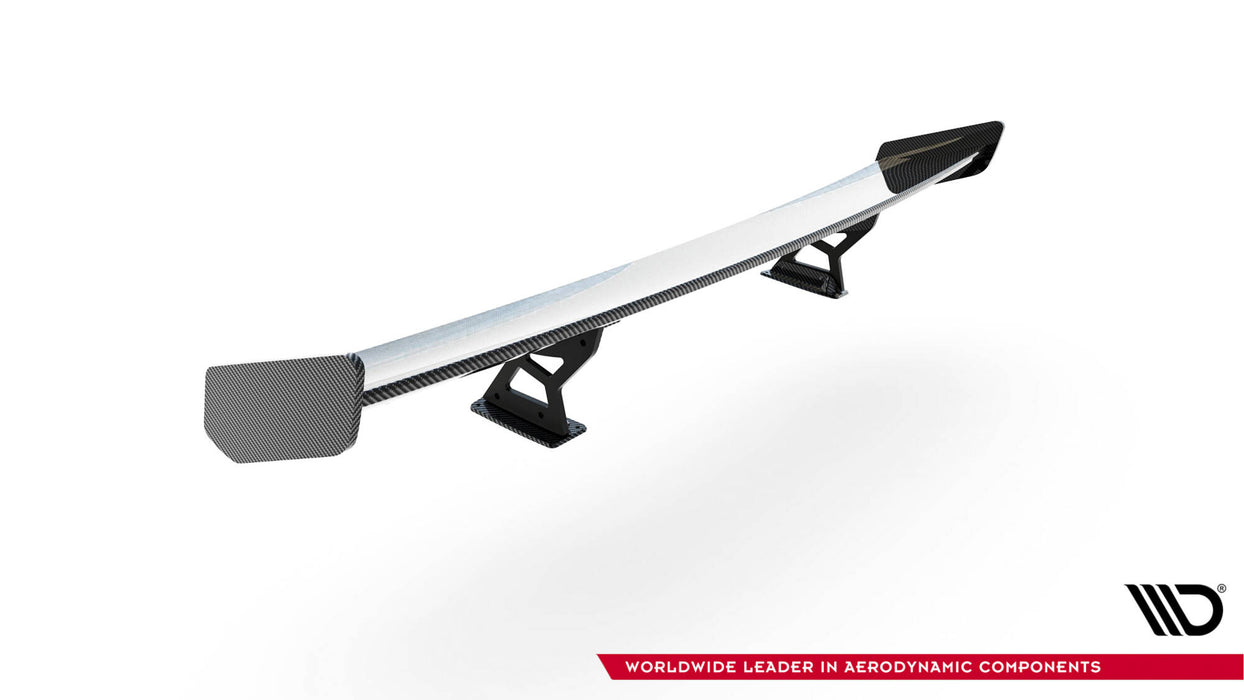 Maxton Design Carbon Spoiler With Internal Brackets Uprights V.1 BMW 1 M E82