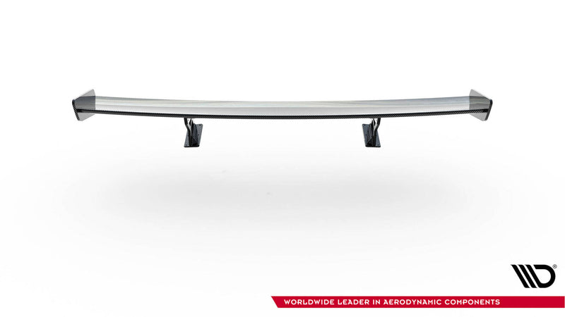 Maxton Design Carbon Spoiler With Internal Brackets Uprights V.1 BMW 1 M E82