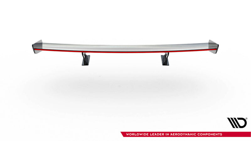 Maxton Design Carbon Spoiler With Internal Brackets Uprights V.1 + LED BMW 1 M E82