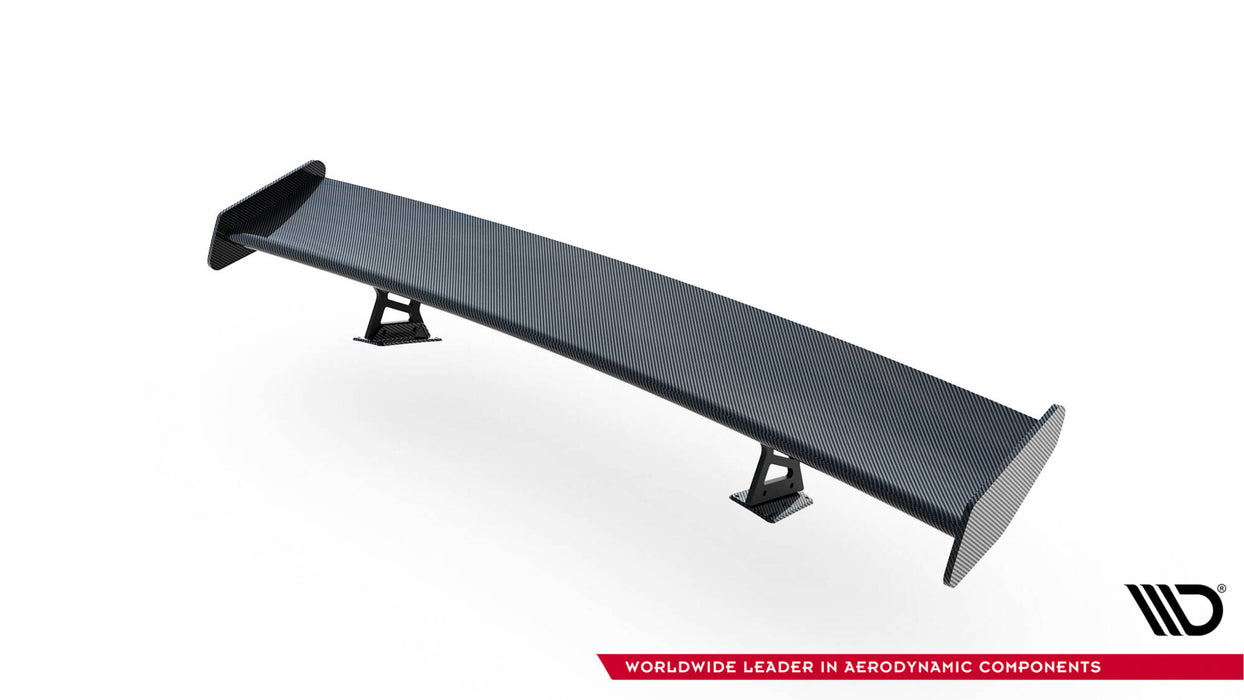 Maxton Design Carbon Spoiler With Internal Brackets Uprights  V.1 Porsche 718 Cayman 982c