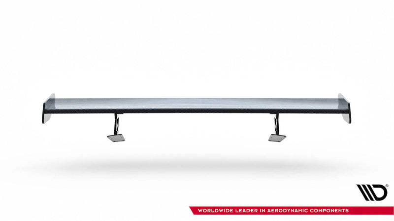 Maxton Design Carbon Spoiler With Internal Brackets Uprights  V.1 Porsche 718 Cayman 982c