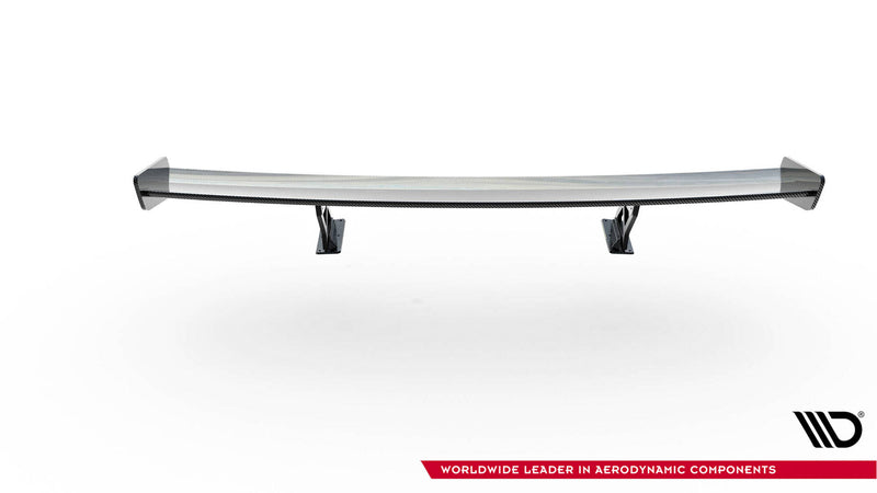 Maxton Design Carbon Spoiler With Internal Brackets Uprights V.2 BMW 1 M E82