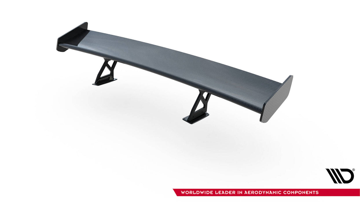 Maxton Design Carbon Spoiler With Internal Brackets Uprights V.2 + LED BMW 1 M E82