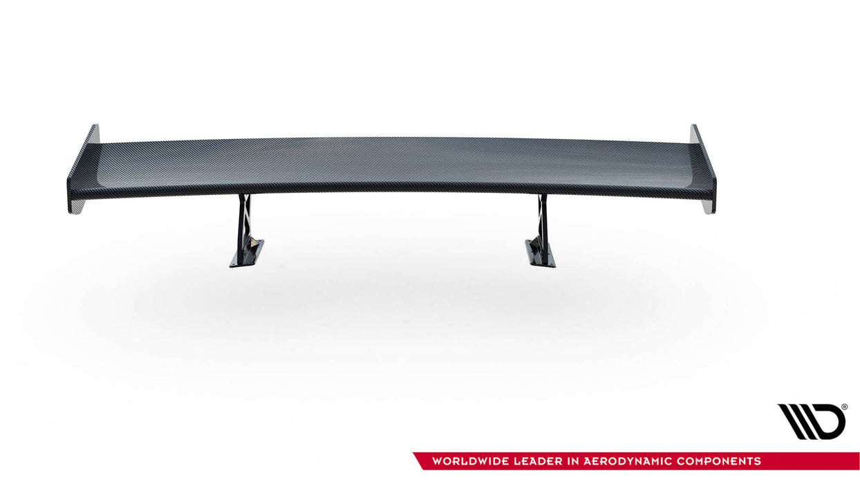Maxton Design Carbon Spoiler With Internal Brackets Uprights V.2 + LED BMW 1 M E82