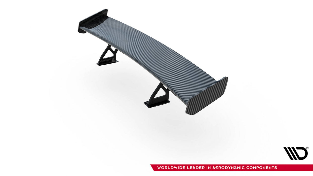 Maxton Design Carbon Spoiler With Internal Brackets Uprights V.2 + LED BMW 1 M E82