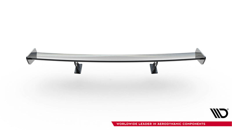 Maxton Design Carbon Spoiler With Internal Brackets Uprights  Volkswagen Jetta GLI Mk7