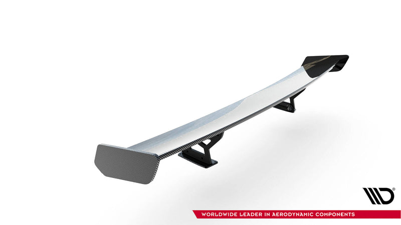 Maxton Design Carbon Spoiler With Internal Brackets Uprights  Volkswagen Jetta GLI Mk7