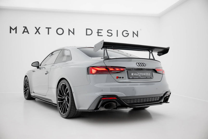 Maxton Design Carbon Spoiler With Upper Swan Mounting  Audi A5 / A5 S-Line / S5 / RS5 Coupe F5 / F5 Facelift