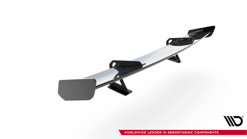 Maxton Design Carbon Spoiler With Upper Swan Mounting  BMW 1 M E82