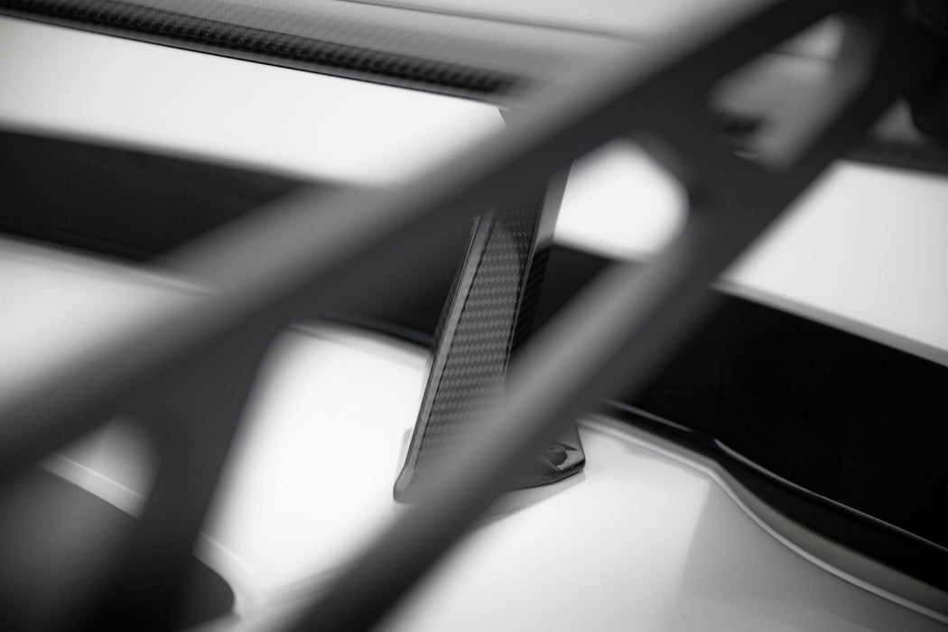 Maxton Design Carbon Spoiler With Upper Swan Mounting  Chevrolet Corvette Stingray / Grand Sport C7