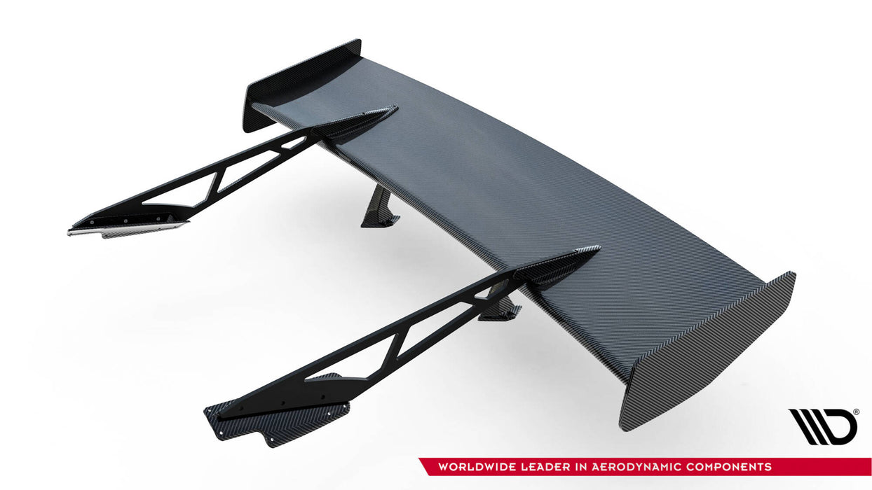 Maxton Design Carbon Spoiler With Upper Swan Mounting  Chevrolet Corvette Stingray / Grand Sport C7