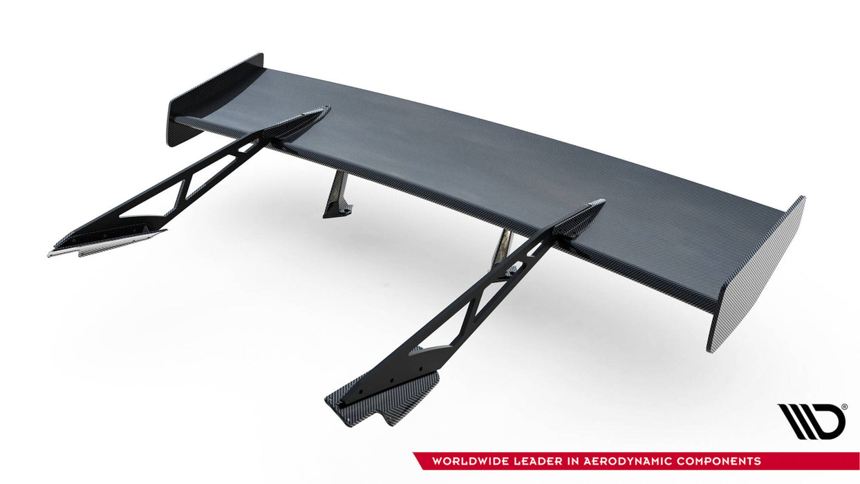 Maxton Design Carbon Spoiler With Upper Swan Mounting  Chevrolet Corvette Stingray / Grand Sport C7