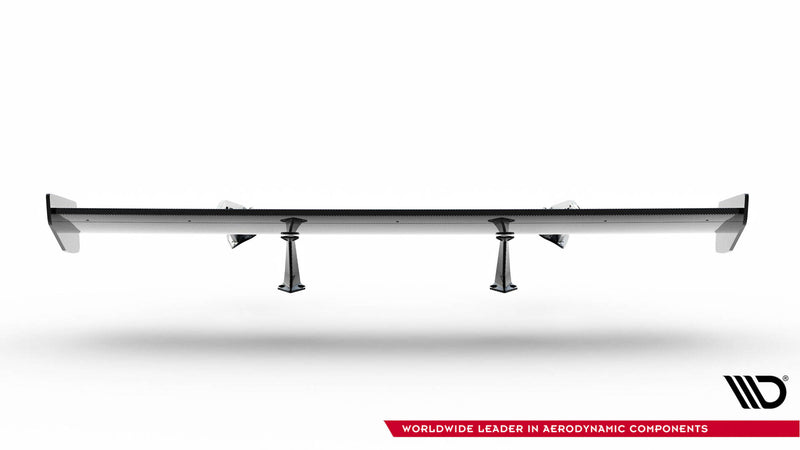 Maxton Design Carbon Spoiler With Upper Swan Mounting  Chevrolet Corvette Stingray / Grand Sport C7