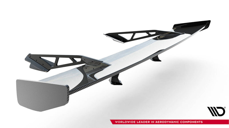 Maxton Design Carbon Spoiler With Upper Swan Mounting  Chevrolet Corvette Stingray / Grand Sport C7