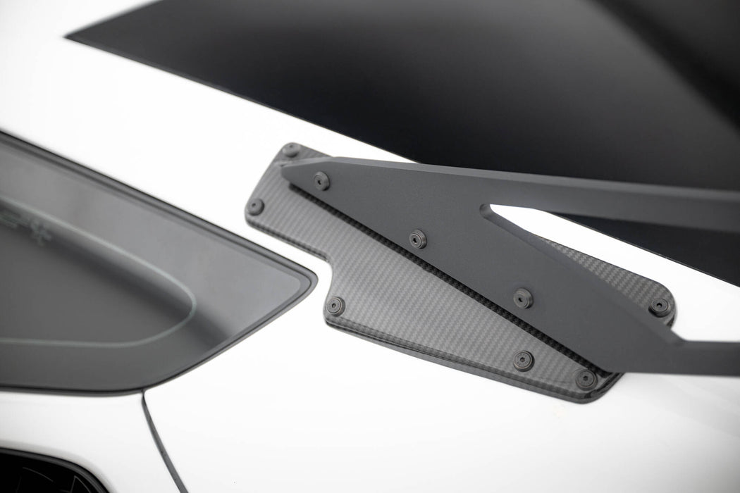 Maxton Design Carbon Spoiler With Upper Swan Mounting  Chevrolet Corvette Stingray / Grand Sport C7