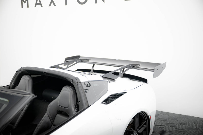Maxton Design Carbon Spoiler With Upper Swan Mounting  Chevrolet Corvette Stingray / Grand Sport C7