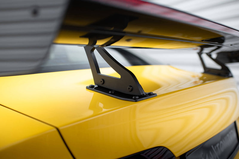 Maxton Design Carbon Spoiler With Upper Swan Mounting + LED Audi A5 Coupe 8T