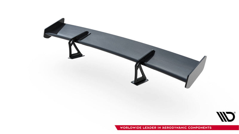 Maxton Design Carbon Spoiler With Upper Swan Mounting + LED BMW 1 M E82