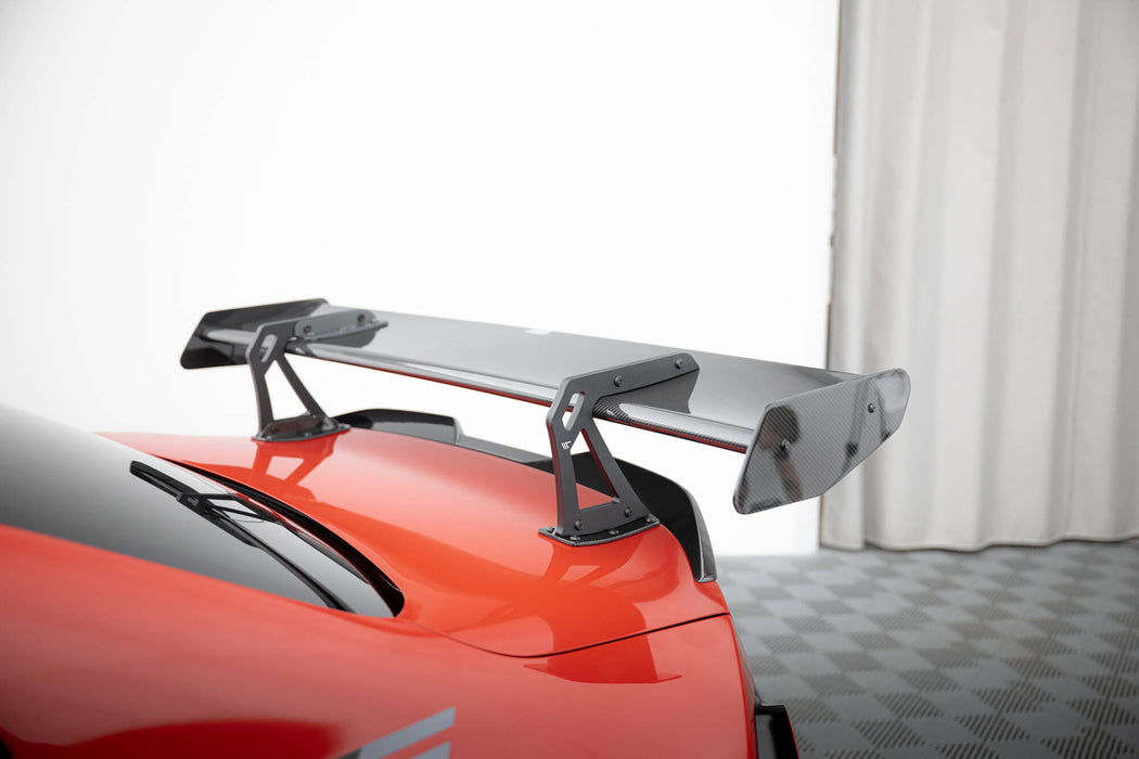 Maxton Design Carbon Spoiler With Upper Swan Mounting + LED BMW M2 G87